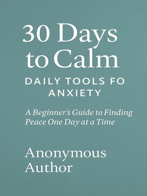 cover image of 30 Days to Calm